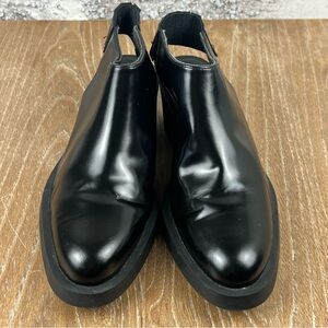 547bas Camper BONNIE Black Women's Slingback Block Heel Shoes 39/8.5